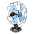 Vintage Emerson 2450b 4 Blade Electric Table Fan Working For Sale