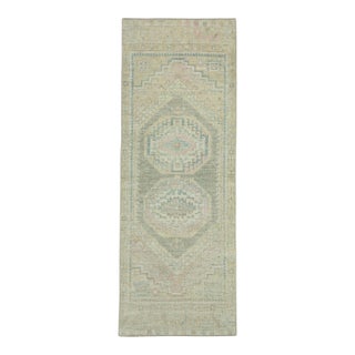 Turkish Oushak Rug 2'10"x 7'9" #19462 For Sale