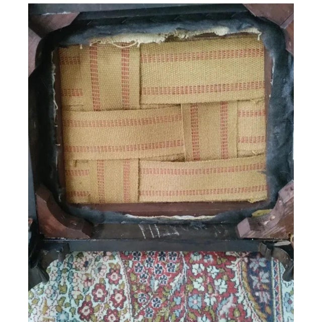 Set of Six English Chippendale Mahogany Ball. & Claw Side Chairs Circa 1880 W/ Provenance Calvin Coolidge Cabinet Member For Sale - Image 4 of 8