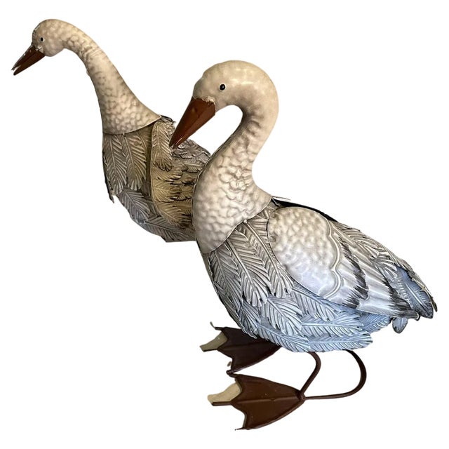 20th Century Italian Geese, Set of 2 For Sale