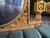 1970 French Louis XVI Gold Green Velvet Settee - 1 Pc For Sale - Image 9 of 18