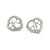 Metal Late 20th Century John Hardy Estate Kali Pebble Omega Back Earrings Silver, A Pair For Sale - Image 7 of 7