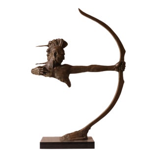 20th Century French Bronze Art Sculpture For Sale