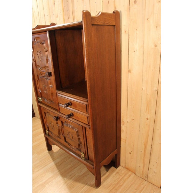 Guillerme et Chambron Buffet attributed to Guillerme et Chambron, 1950s For Sale - Image 4 of 10