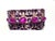 Bochic “Capri” Vintage Natural Ruby & Amethyst Cuff Set In 18K Gold & Silver For Sale - Image 15 of 15