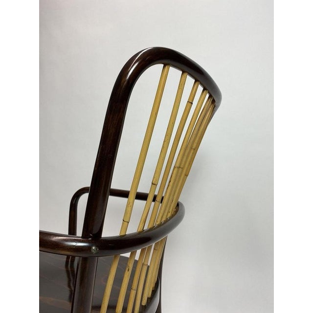 Set of Model A413F Armchairs by Josef Frank for Thonet, 1930 For Sale - Image 6 of 7