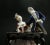 Renaissance Mid-Century Renaissance Porcelain Piano Woman & Gentleman Courtship Made in Occupied Japan For Sale - Image 3 of 10