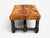 Baroque, Small Footstool, Leather, Turned Walnut, 19th C. For Sale - Image 11 of 12