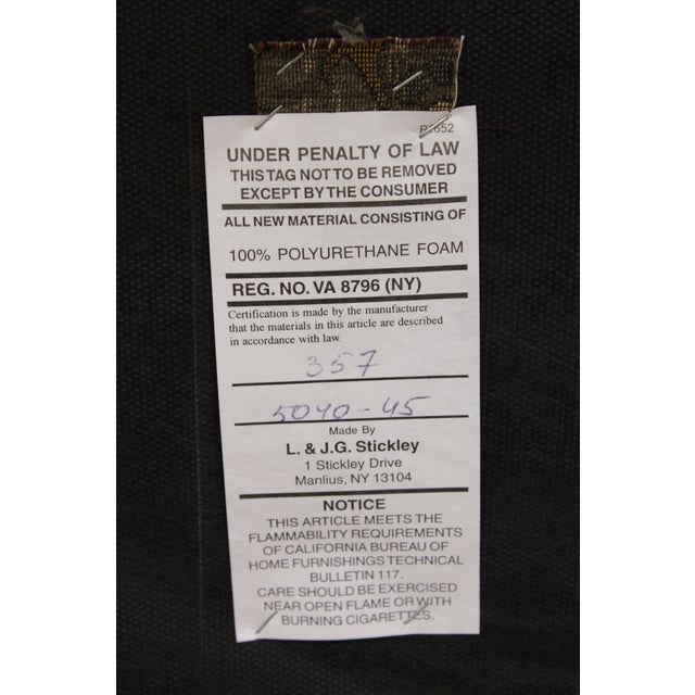 Stickley Harvey Ellis Cherry Mission Style Settee For Sale - Image 18 of 18