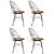 Set of Four Wrought Iron Swivel Chairs For Sale In New York - Image 6 of 6