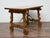 Spanish 18th Century Walnut Fratino Table with Carved Legs and Iron Stretcher For Sale - Image 12 of 12