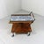 1960s Teak Trolley with Botanical Tile Top, 1960s For Sale - Image 5 of 14