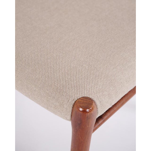 Model 75 Dining Chairs in Teak by N.O. Møller, 1960s, Set of 6 For Sale - Image 10 of 12