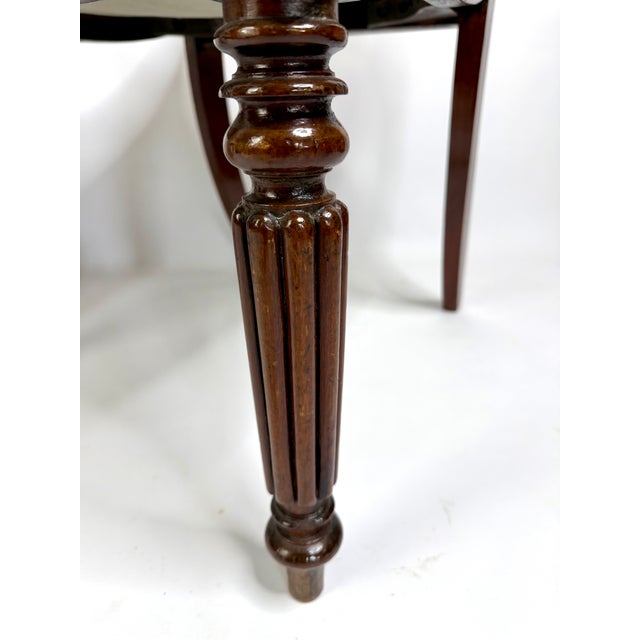English Regency Mahogany Armchairs, England, 1840s, Set of 2 For Sale - Image 4 of 10