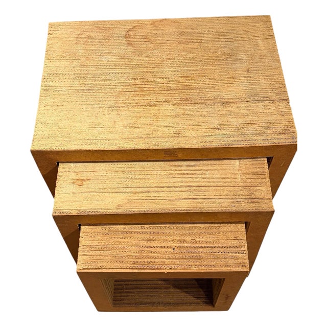 1970s Nesting Tables Attributed to Frank Gehry For Sale