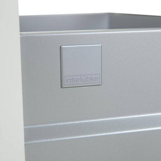 Interlübke Cube Chest of Drawers in White High Gloss Wood from Lübke For Sale - Image 12 of 17