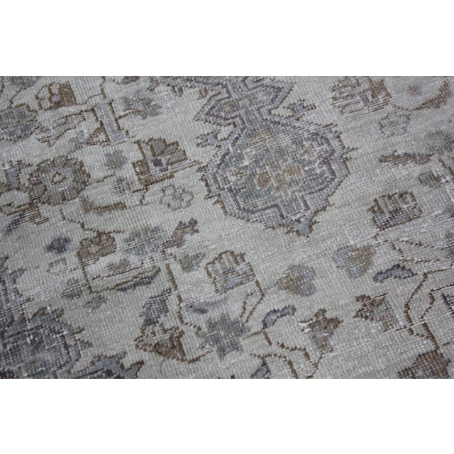 Traditional 1950s Handmade Vintage Oushak Rug 3'9" X 5'8" For Sale - Image 3 of 5