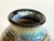 1960s Blue Studio Ceramic Vase with Flowing Glaze Pattern, Denmark, 1960s For Sale - Image 5 of 10