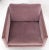 Brass Frame Shape Base Cube Shape Lounge Chair For Sale - Image 11 of 13