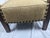 Mid-Century Mission Arts & Crafts Wood Upholstered Armchair With Nailhead Trim For Sale In New York - Image 6 of 17