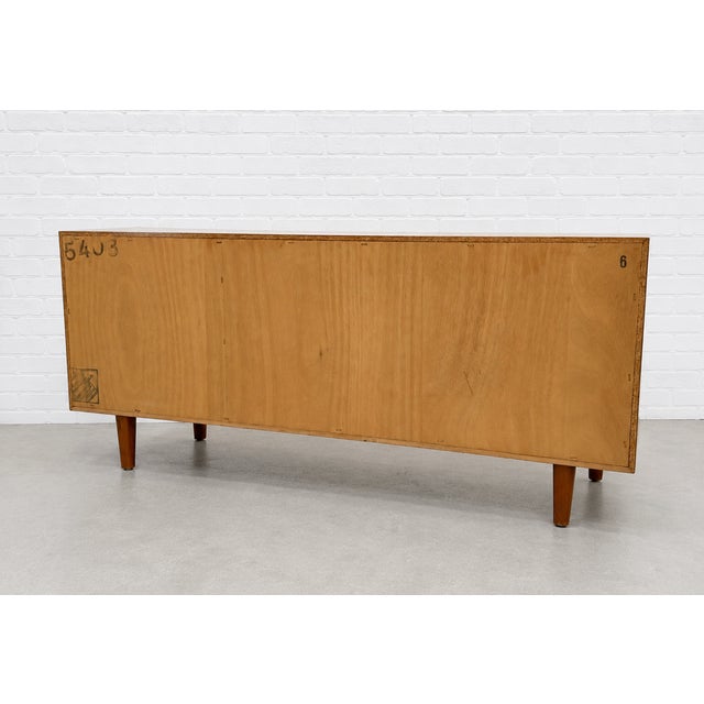 Danish Mid Century Modern Teak Credenza | Low Sideboard, Compact Apartment Size, Denmark, C. 1960’s For Sale - Image 10 of 10