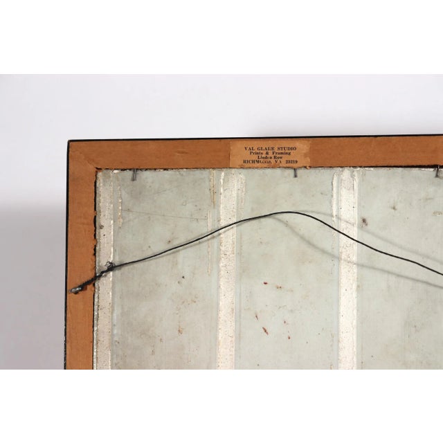 Rose Chinese Famille Rose Plaque, Long-Tailed Bird on Flowering Peach Branch For Sale - Image 8 of 8