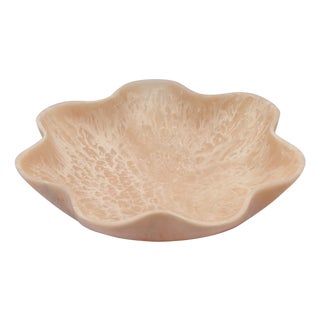 Mera Grapefruit Pink Resin Star Tray For Sale