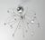 Modern Chrome-Plated Spider Pendant Light, 1980s For Sale - Image 3 of 5