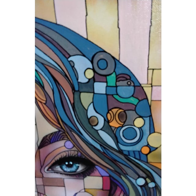 2020s "Stylized Woman," by Ricardo Maya For Sale - Image 5 of 10