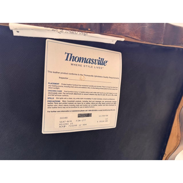 Thomasville Furniture Hills of Tuscany Dining Chairs, Set of Six For Sale - Image 11 of 12
