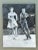 Black Vintage Black and White Dance Portrait on Canvas For Sale - Image 8 of 12