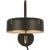 Visual Comfort Thomas O'Brien for Visual Comfort Signature Oso 13" Articulating Arc Wall Light in Modern Iron and Hand-Rubbed Antique Brass with Modern Iron Shade For Sale - Image 4 of 11