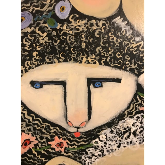 American Original Oil Painting on Canvas Board Signed Bailey John For Sale - Image 3 of 11