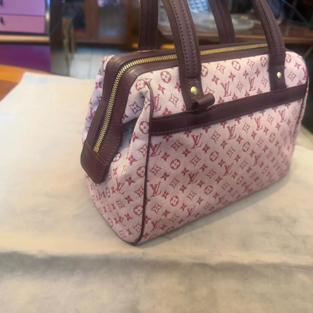 2000s Louis Vuitton Josephine Bordeau Monogram Hand-Bag 1 For Sale - Image 13 of 13
