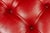 Red Vintage Tufted Leather Rolling Ottoman Trunk in Red For Sale - Image 8 of 10