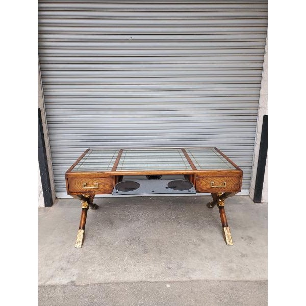 1990s John Richard Campaign Desk For Sale - Image 11 of 16