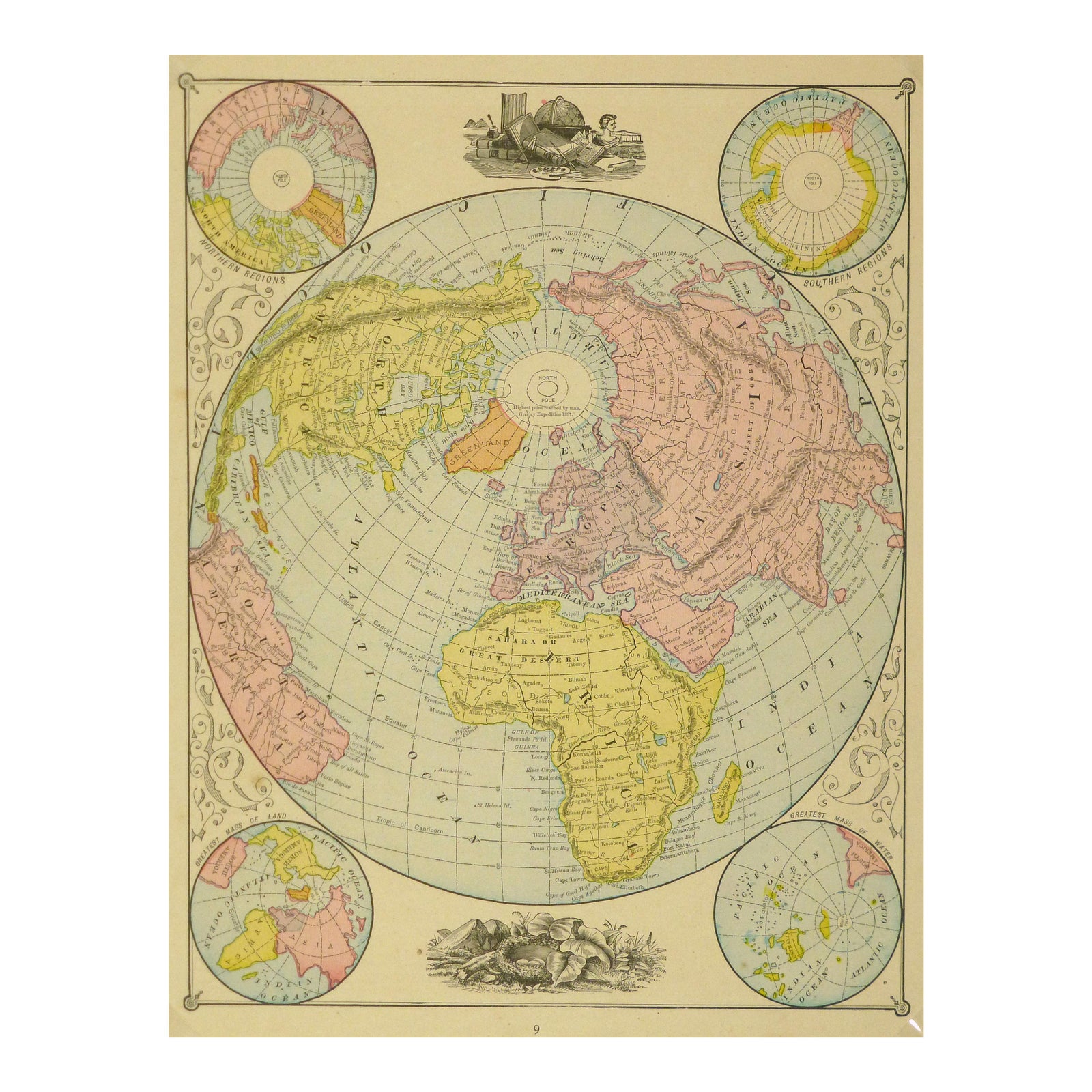 world-map-1890-chairish