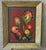 Mid 20th-Century Framed Oil on Board Stylized Botanical Painting For Sale - Image 16 of 18