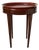 Oval Italian Tole Tray Accent Table with Custom Base For Sale