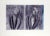 Artist: Jan Rauchwerger, Turkmen/Israeli (1942 - ). Title: Memories in Blue. Year: 2002. Medium: Etching, signed and...