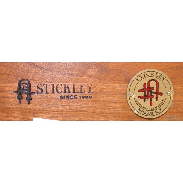 Wood Stickley 'Harvey Ellis' Bookcase W/Inlay For Sale - Image 7 of 8