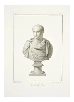 Bust of Geta - by P. Fontana - 1821 1821