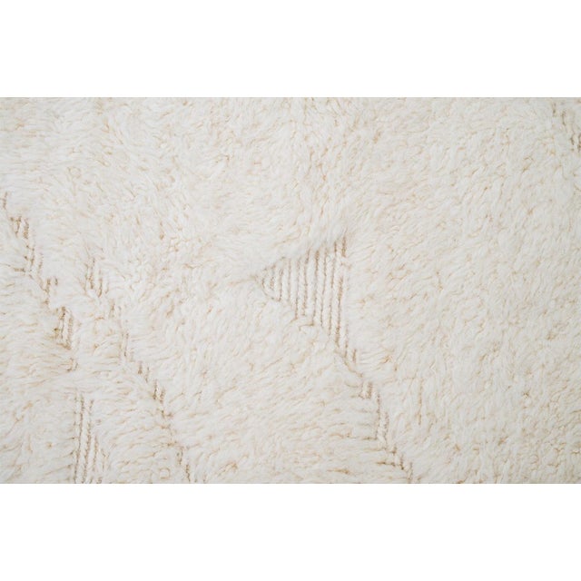 Hand-Knotted Wool Rug by Azele Studio For Sale - Image 10 of 12