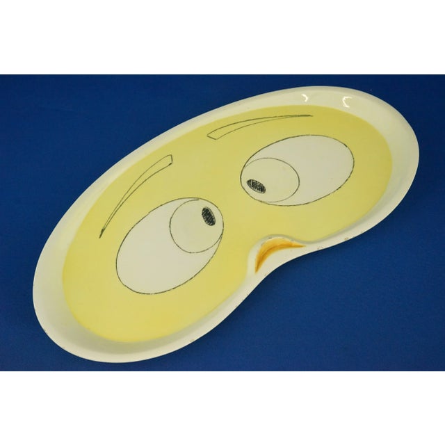 Large Ceramic Tray Plate by Vi.Bi Turin, 1950s For Sale - Image 10 of 18