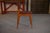 1960s Designer Oak and Red Skai Chairs, 1960s, Set of 4 For Sale - Image 5 of 13