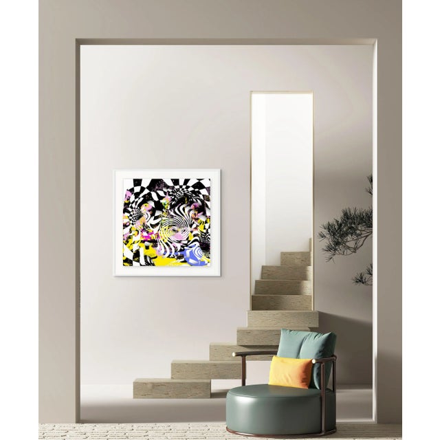 43' X 43' - 'Feast' #1 - Framed Contemporary Extra Large Limited Edition Print by Diane Grant Studio For Sale - Image 4 of 10