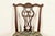 Romweber Antique Chippendale Carved Mahogany Dining Chairs, Set of Four For Sale In South Bend - Image 6 of 13