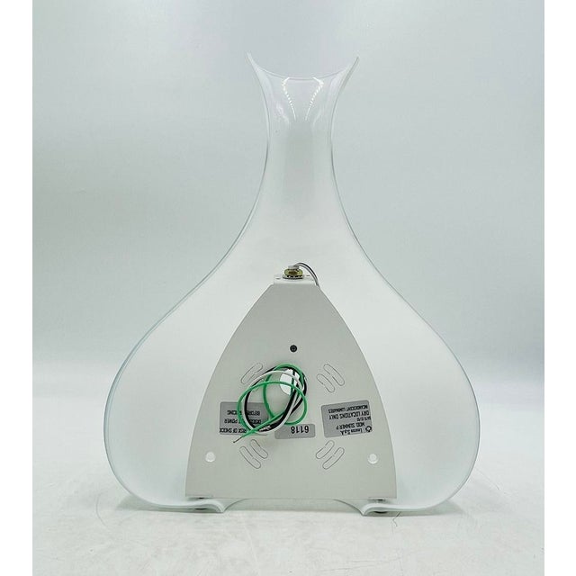 White Murano Glass Sconce by Eva Zeisel for Leucos, New in the Box For Sale - Image 8 of 11