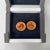 1990s Italian Murano Glass and Silver 926 Cufflinks by Constantini Gioielli, 1990s, Set of 2 For Sale - Image 5 of 13