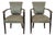Vintage Armchairs in the style of Pascaud, 1940s, Set of 2 For Sale